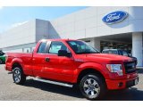 2013 Race Red Ford F150 STX SuperCab #87057217