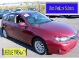 2010 Camellia Red Pearl Subaru Impreza 2.5i Premium Wagon #87056480