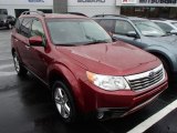 2010 Camellia Red Pearl Subaru Forester 2.5 X Limited #87058220