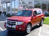 2012 Toreador Red Metallic Ford Escape Limited 4WD #87056975