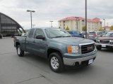 2008 Stealth Gray Metallic GMC Sierra 1500 SLE Extended Cab 4x4 #87057737