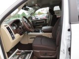 2014 Ram 1500 SLT Quad Cab Canyon Brown/Light Frost Beige Interior