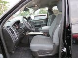 2014 Ram 1500 SLT Quad Cab Black/Diesel Gray Interior