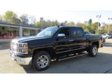 2014 Black Chevrolet Silverado 1500 LTZ Crew Cab 4x4 #87056968