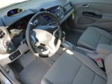 2013 Honda Insight LX Hybrid Gray Interior