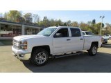 2014 Summit White Chevrolet Silverado 1500 LT Crew Cab 4x4 #87056966