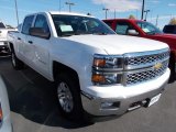 2014 Summit White Chevrolet Silverado 1500 LT Crew Cab 4x4 #87057729