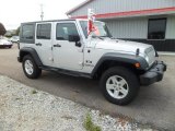 Bright Silver Metallic Jeep Wrangler Unlimited in 2007