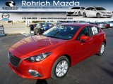 2014 Soul Red Metallic Mazda MAZDA3 i Touring 5 Door #87056957