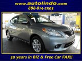 2012 Magnetic Gray Metallic Nissan Versa 1.6 SL Sedan #87056440