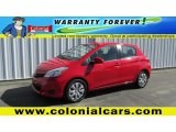 2012 Absolutely Red Toyota Yaris LE 5 Door #87058193