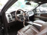 2010 Ford F150 Platinum SuperCrew 4x4 Sienna Brown Leather/Black Interior