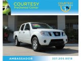 2012 Avalanche White Nissan Frontier S Crew Cab #87057706