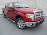 Ruby Red Metallic Ford F150 in 2013