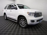 2008 Super White Toyota Sequoia Limited 4WD #87057658