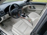 2006 Subaru Outback 2.5 XT Limited Wagon Taupe Interior