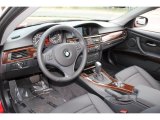 2013 BMW 3 Series 335i xDrive Coupe Black Interior