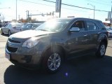 2010 Mocha Steel Metallic Chevrolet Equinox LS #87182523