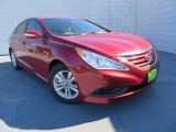 2014 Venetian Red Hyundai Sonata Limited #87182659