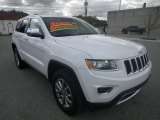 2014 Bright White Jeep Grand Cherokee Limited 4x4 #87182953