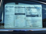 2014 Hyundai Sonata Limited Window Sticker
