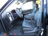 2014 GMC Sierra 1500 SLT Double Cab Jet Black Interior