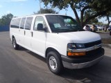 2014 Summit White Chevrolet Express 3500 Passenger Extended LT #87225415