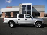 2004 Bright Silver Metallic Dodge Dakota Sport Quad Cab 4x4 #87225321