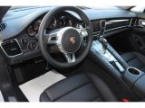 2013 Porsche Panamera Turbo S Black Interior