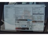2014 BMW X1 xDrive28i Window Sticker