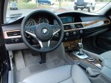 2008 BMW 5 Series 535xi Sports Wagon Grey Interior