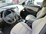 2014 Hyundai Santa Fe Sport 2.0T AWD Beige Interior