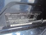 2014 Sonata Color Code for Pacific Blue Pearl - Color Code: T3