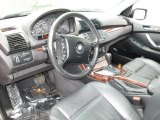 2004 BMW X5 4.4i Black Interior
