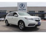 2014 White Diamond Pearl Acura MDX  #87224778