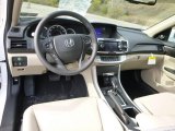 2014 Honda Accord EX-L Sedan Ivory Interior