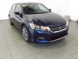 2014 Obsidian Blue Pearl Honda Accord Sport Sedan #87224768