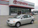 2003 Lunar Mist Metallic Toyota Corolla LE #8713633