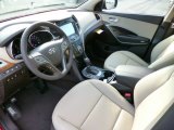2014 Hyundai Santa Fe Sport AWD Beige Interior