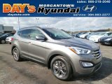 2014 Mineral Gray Hyundai Santa Fe Sport AWD #87274741
