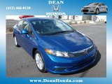 2012 Dyno Blue Pearl Honda Civic EX-L Sedan #87274725