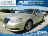 2013 Cashmere Pearl Chrysler 200 Limited Hard Top Convertible #87274716