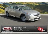 2014 Champagne Mica Toyota Camry XLE #87274226