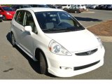 2007 Honda Fit Taffeta White