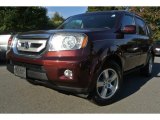 2009 Dark Cherry Pearl Honda Pilot EX 4WD #87301743