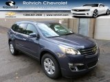 2014 Atlantis Blue Metallic Chevrolet Traverse LT AWD #87308015