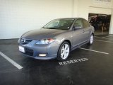 2007 Galaxy Gray Mica Mazda MAZDA3 s Grand Touring Sedan #87308053