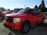 2013 Race Red Ford F150 STX SuperCab 4x4 #87307989