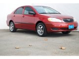 2006 Impulse Red Pearl Toyota Corolla CE #87307742