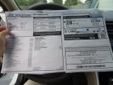 2014 Hyundai Sonata Limited Window Sticker